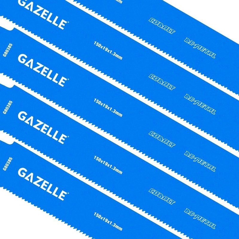 Gazelle Gazelle 6-Inch Bimetal Reciprocating Blades for Metal - Pack of 5 - Image 3