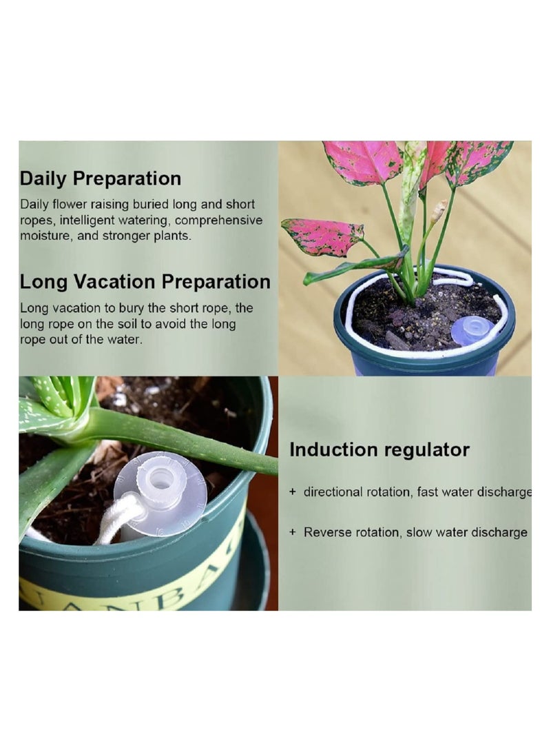 SYOSI 5 Pack Automatic Plant Watering Stakes Potted Plants Self Watering Spikes Plant Watering for Outdoor Indoor  - Image 4