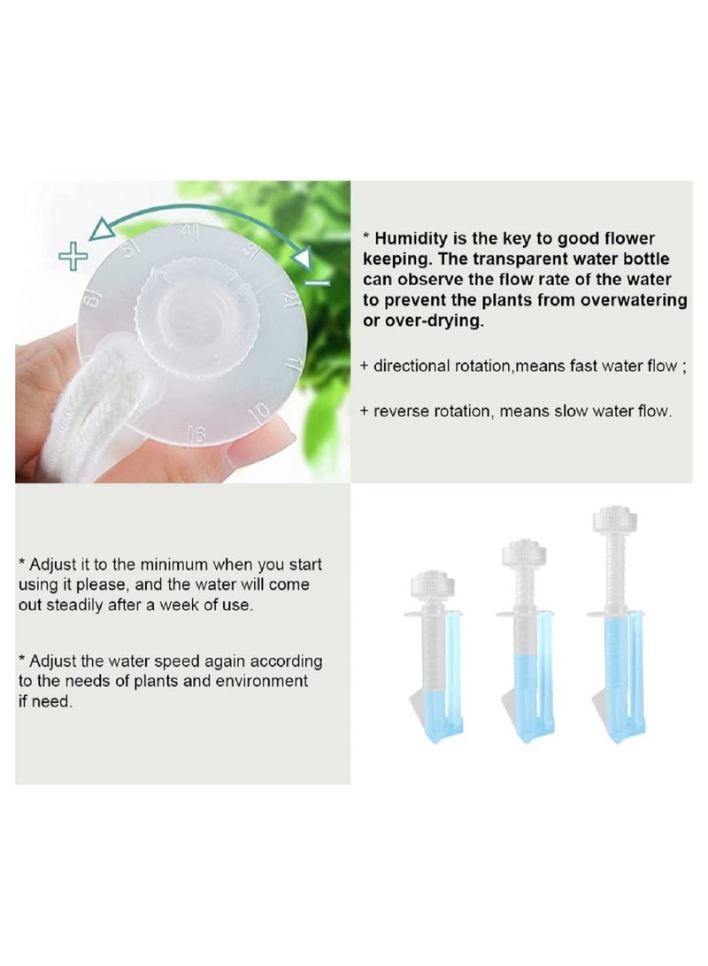 SYOSI 5 Pack Automatic Plant Watering Stakes Potted Plants Self Watering Spikes Plant Watering for Outdoor Indoor  - Image 5