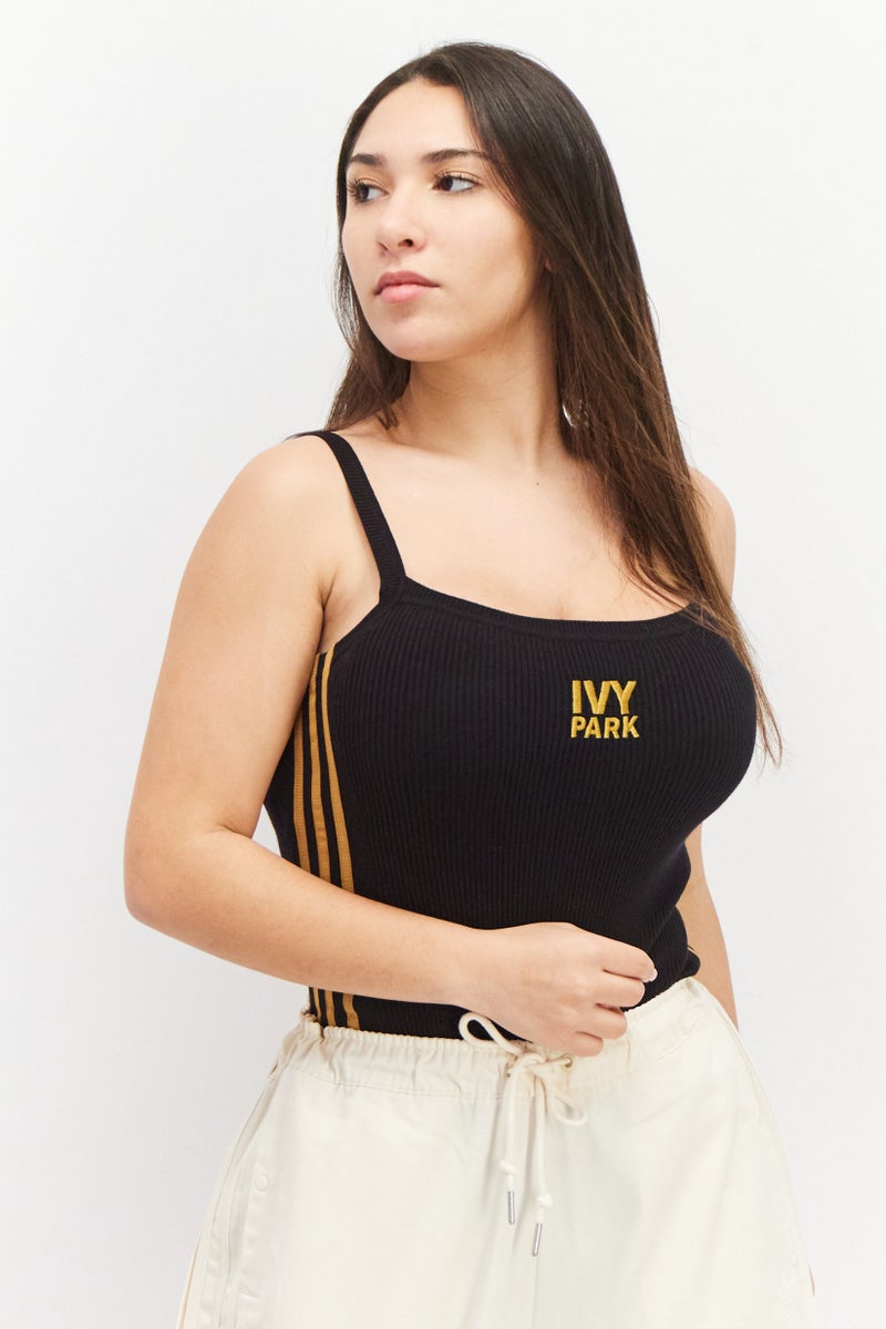 adidas Originals Women Sportswear Fit Brand Logo Bodysuits, Black  - Image 1
