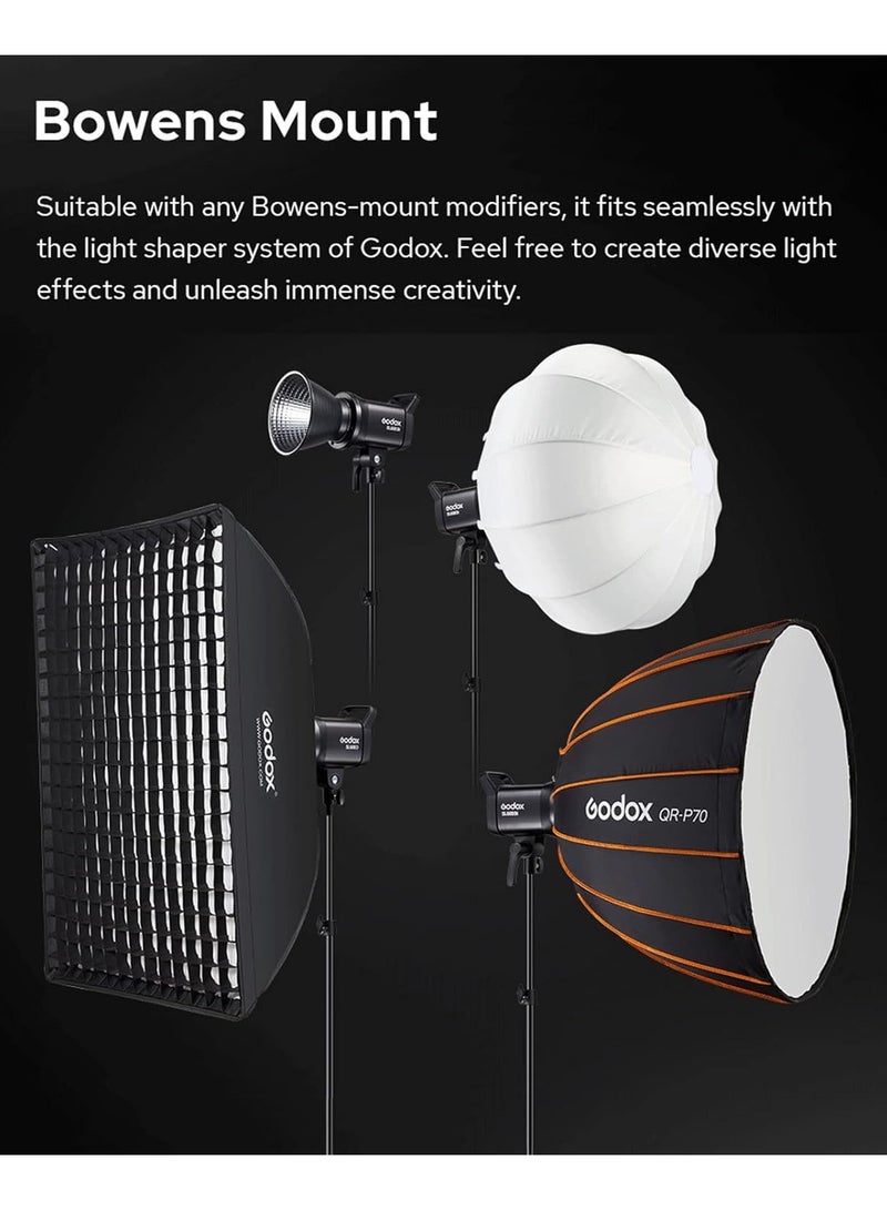 Godox SL60IID Daylight Video Light SL-60W | 60W LED Studio Lighting | Adjustable Brightness | Perfect for Photography & Videography - Image 3