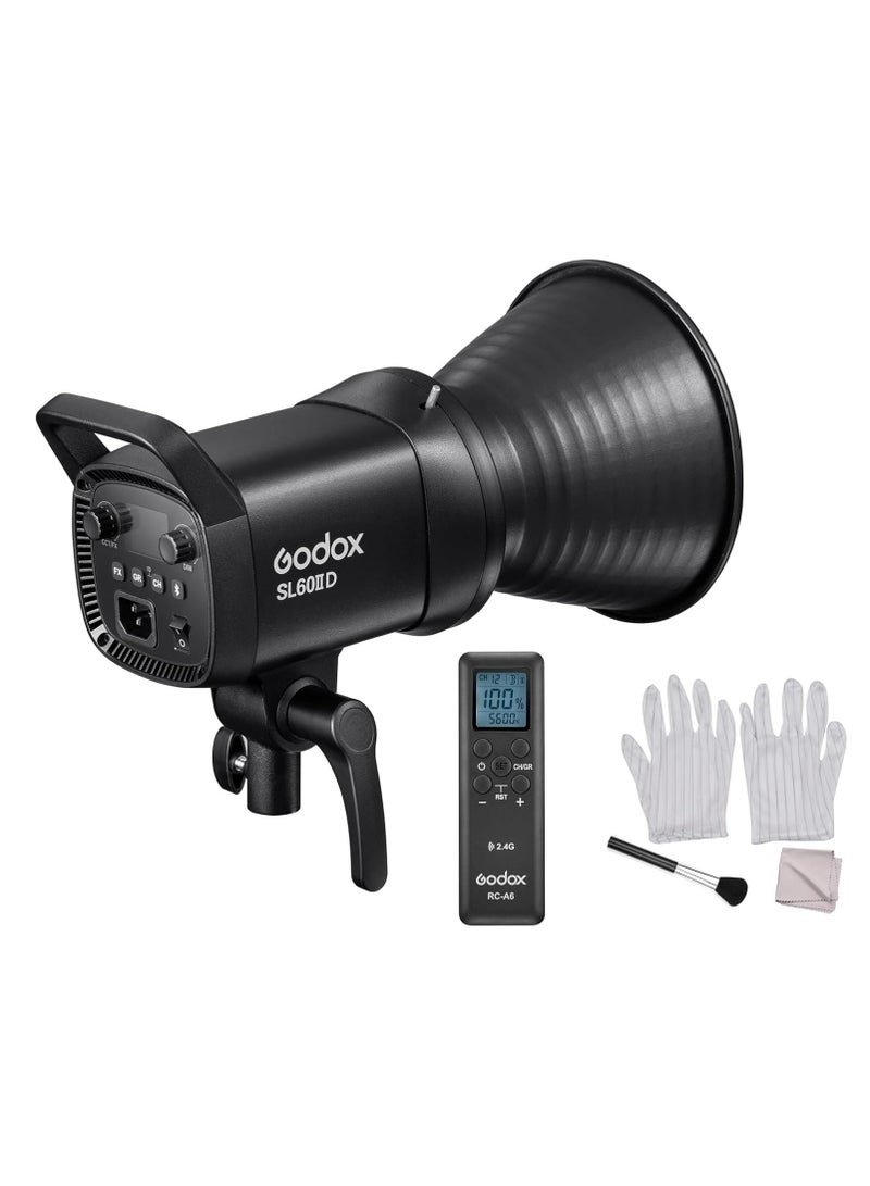 Godox SL60IID Daylight Video Light SL-60W | 60W LED Studio Lighting | Adjustable Brightness | Perfect for Photography & Videography - Image 1