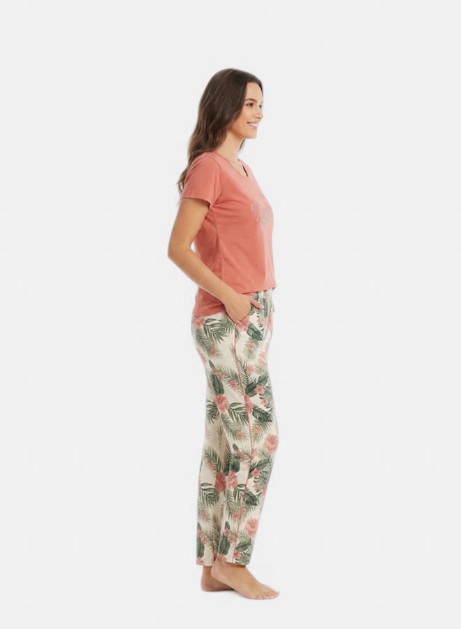 Carina Cookies Floral Paradise Print Pyjama Set - Image 2