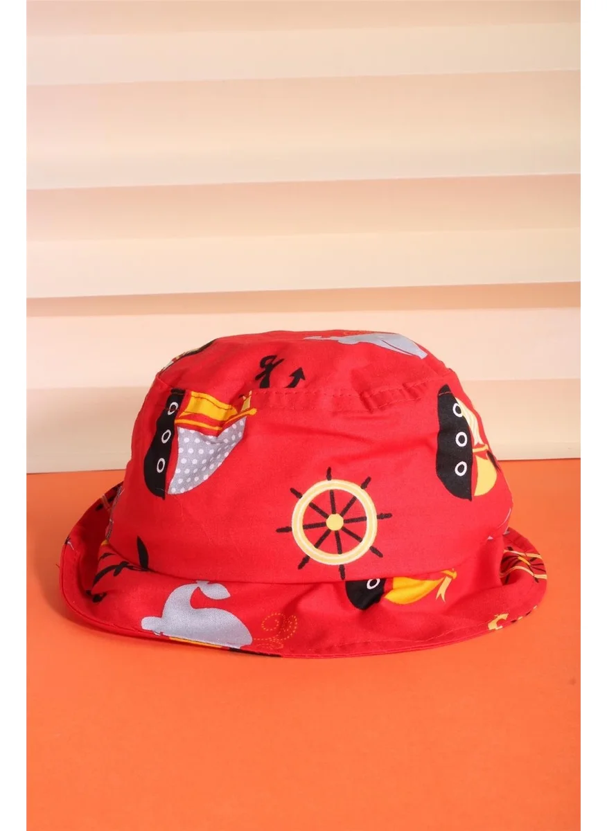 Cappello Red 4-7 Years Safari Hat 24CCKSAFAR02