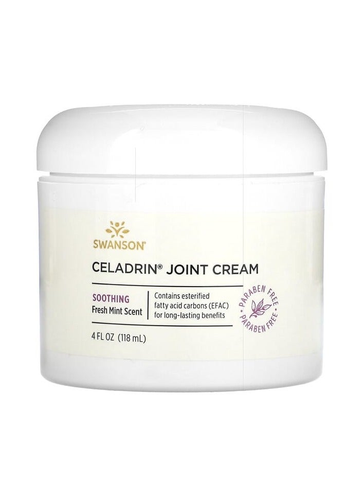 SWANSON كريم سيلادرين للمفاصل، نعناع طازج، 4 أونصة سائلة (118 مل)