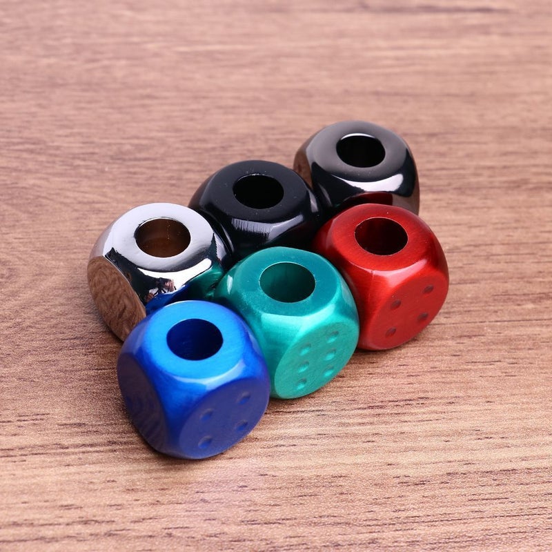 Portable Mini Ashtray 2pcs Metal Cigarette Butts Holder Mixed Color - Image 5