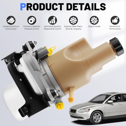 KAOLALI 36050678 Electric Servo Power Steering Pump Compatible with Volvo 2005-2013 C30, C70 II, S40 II, V50 Replace# 36001485 31202520 36000116 36000772 36000801 - Image 2