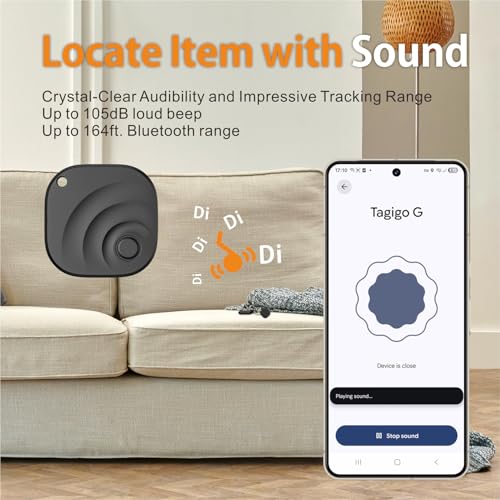 Reyke 2026 Upgraded Android Tracker Tags-4 Pack, Tracking Device for Android Phones, Compatible with Google Find Hub, Air Tracker Item Locator for Keys, Luggage, Backpack, Travel - Image 3