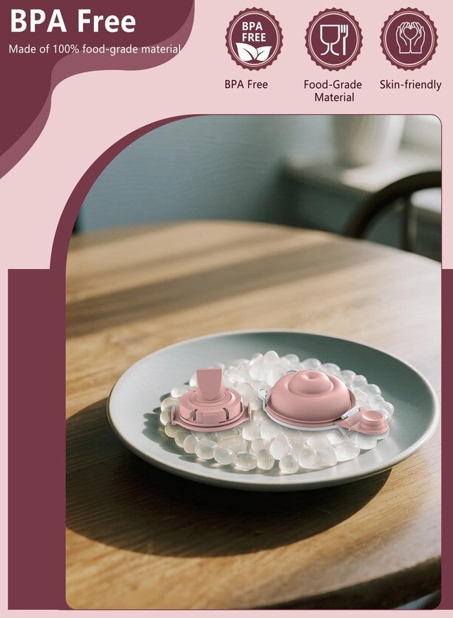 IVARONAL 4PC Upgraded M9 Breast Pump Replacement Part, Including 2pcs Duckbill Valve and 2pcs Double-Layed Diaphragms for Momcozy Upgraded Mobile Flow | Upgraded M9, Valve, Diaphragms, 4PC Gray - Image 3