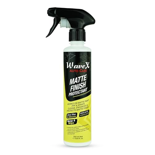Wavex Matte Finish Maintainer 350ml Combo | Wash, Clean, Protect and Maintain Matte Bikes & Cars | Consists of Matte Wash Shampoo, Maintainer, Microfiber, Chrome & Metal Polish - Image 2