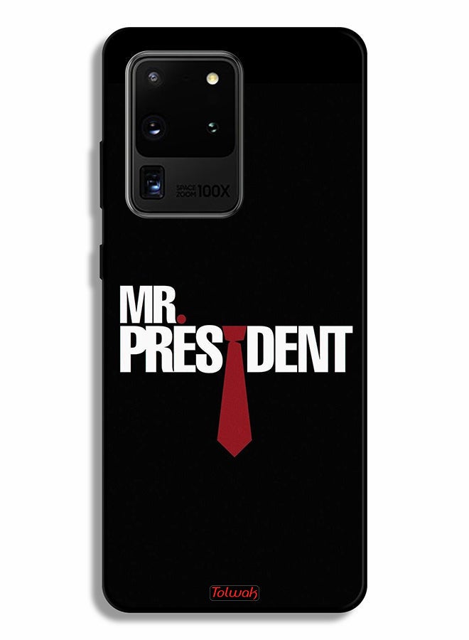 Tolwak Samsung Galaxy S20 Ultra Protective Case Cover Mr President - Image 2