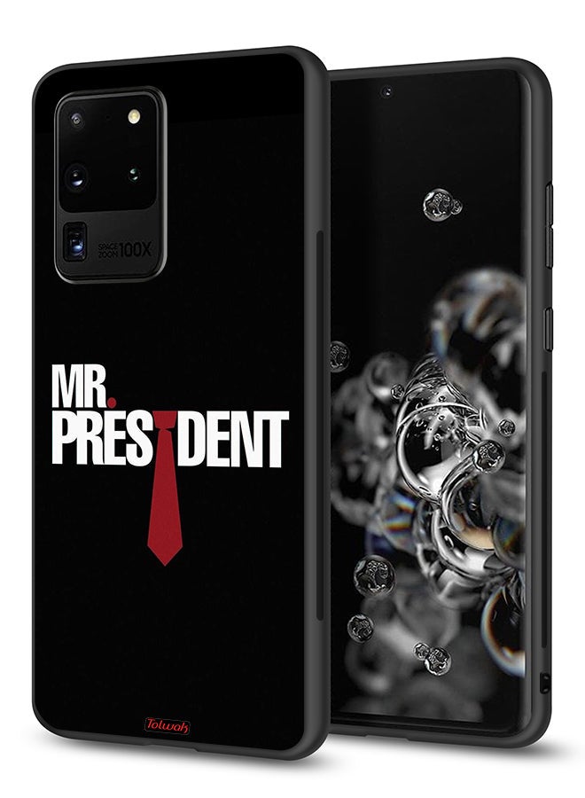 Tolwak Samsung Galaxy S20 Ultra Protective Case Cover Mr President - Image 1