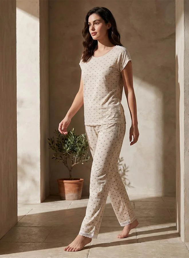 Intimates Pyjama Set Top & Pants