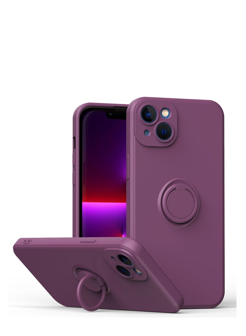 GULFLINK Back Cover Phone Protect Case for iphone 14 Cheery Blossom Purple - Image 1