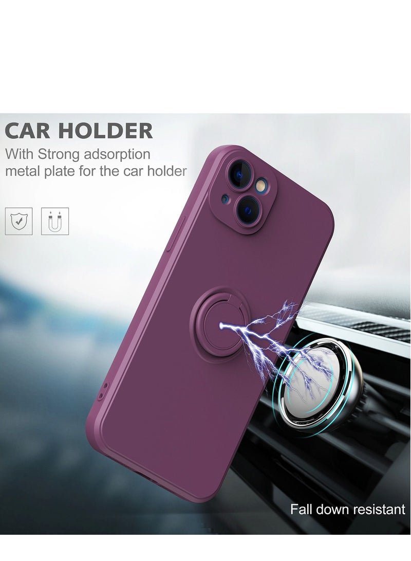 GULFLINK Back Cover Phone Protect Case for iphone 14 Cheery Blossom Purple - Image 3