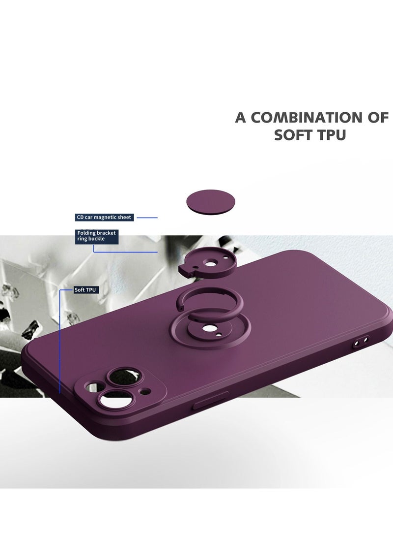 GULFLINK Back Cover Phone Protect Case for iphone 14 Cheery Blossom Purple - Image 2