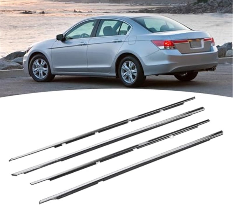 Vuzmode Window Moulding Trim Seal Belt for Accord 2008-2012 - Image 5