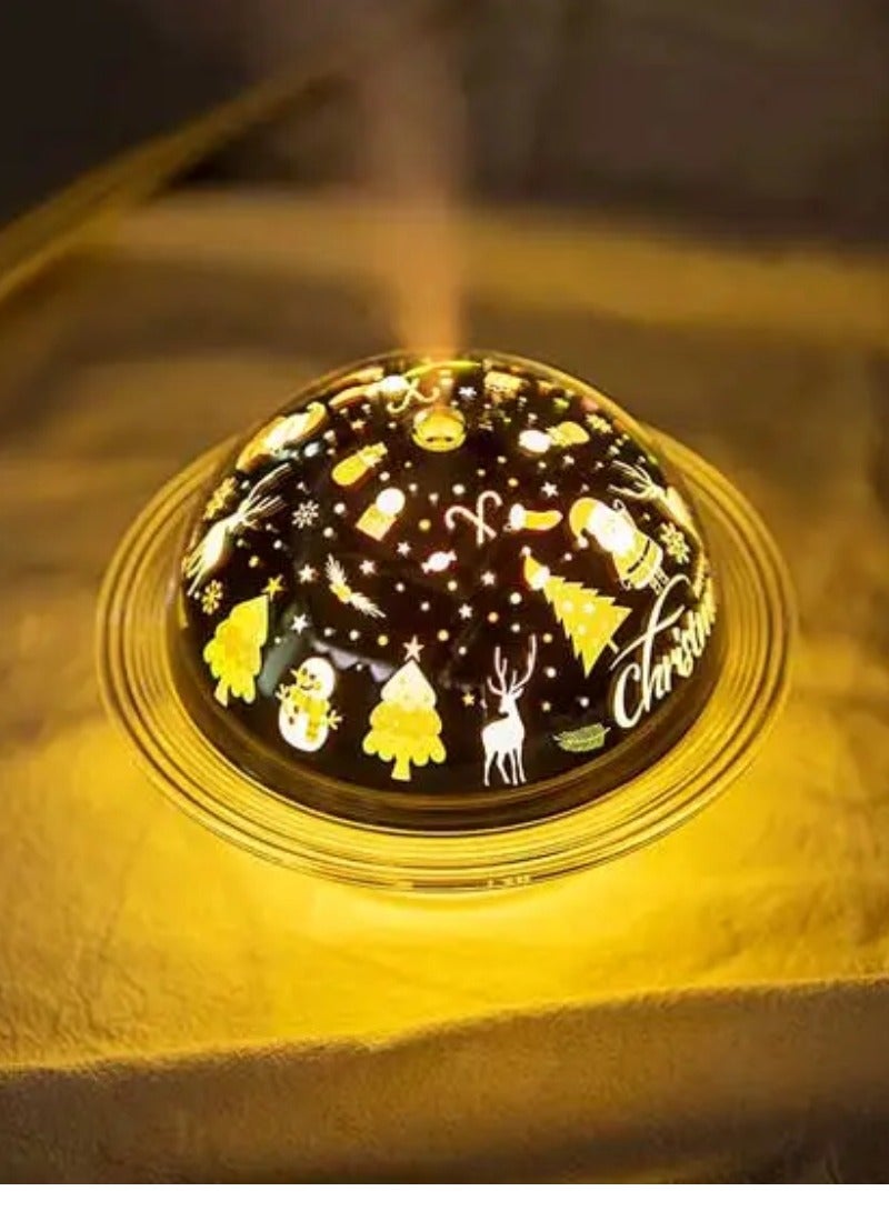 DIGI CORE projector lamp Humidifier Ocean projector Night light Bedroom Air Essential Oil Humidifier Mini Air Humidifier Air Moistener At night Earth Quality - Image 2