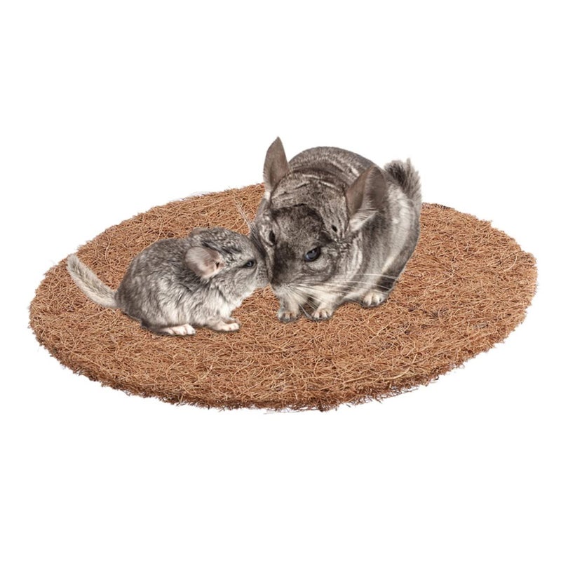 Natural Pigeon Egg Mats Bird Cage Liners Pet Pad Dark Brown 8 Pack - Image 5