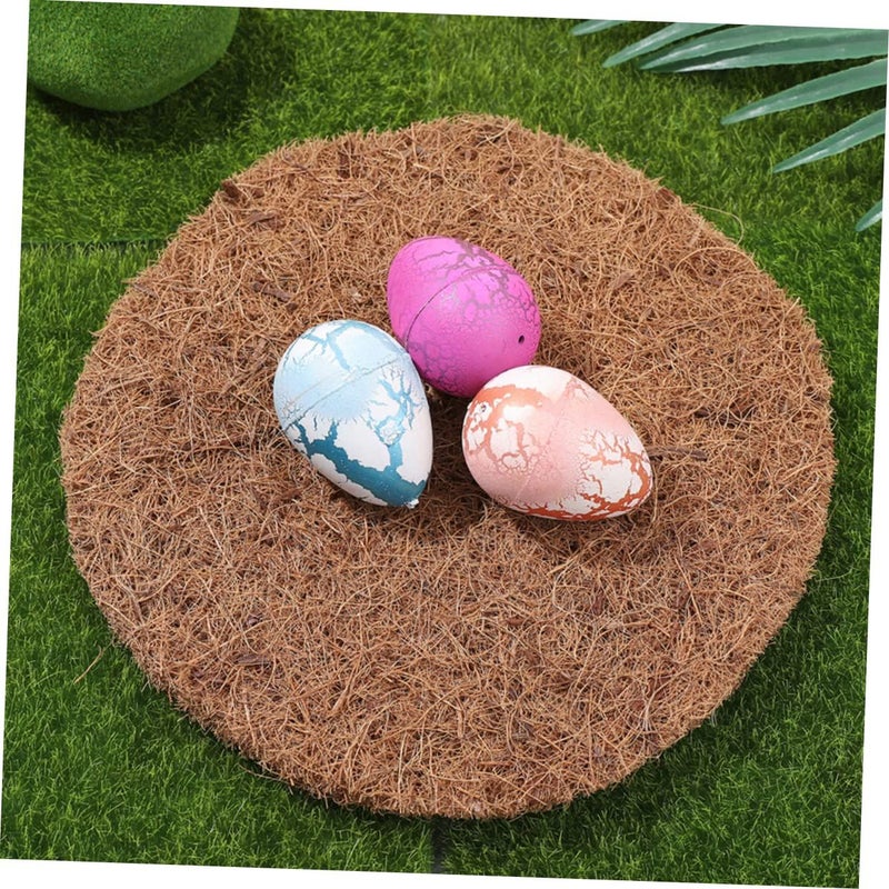 Natural Pigeon Egg Mats Bird Cage Liners Pet Pad Dark Brown 8 Pack - Image 4