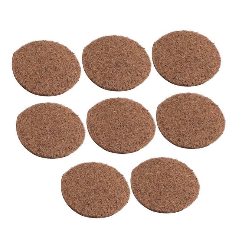 Natural Pigeon Egg Mats Bird Cage Liners Pet Pad Dark Brown 8 Pack - Image 2