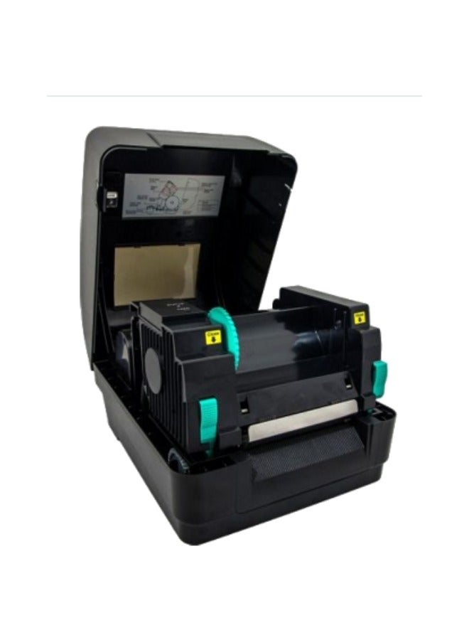 بيرتش طابعة باركود حرارية Birch DP-4432B – طابعة شحن وملصقات 4x6 متعددة المنافذ - Image 3