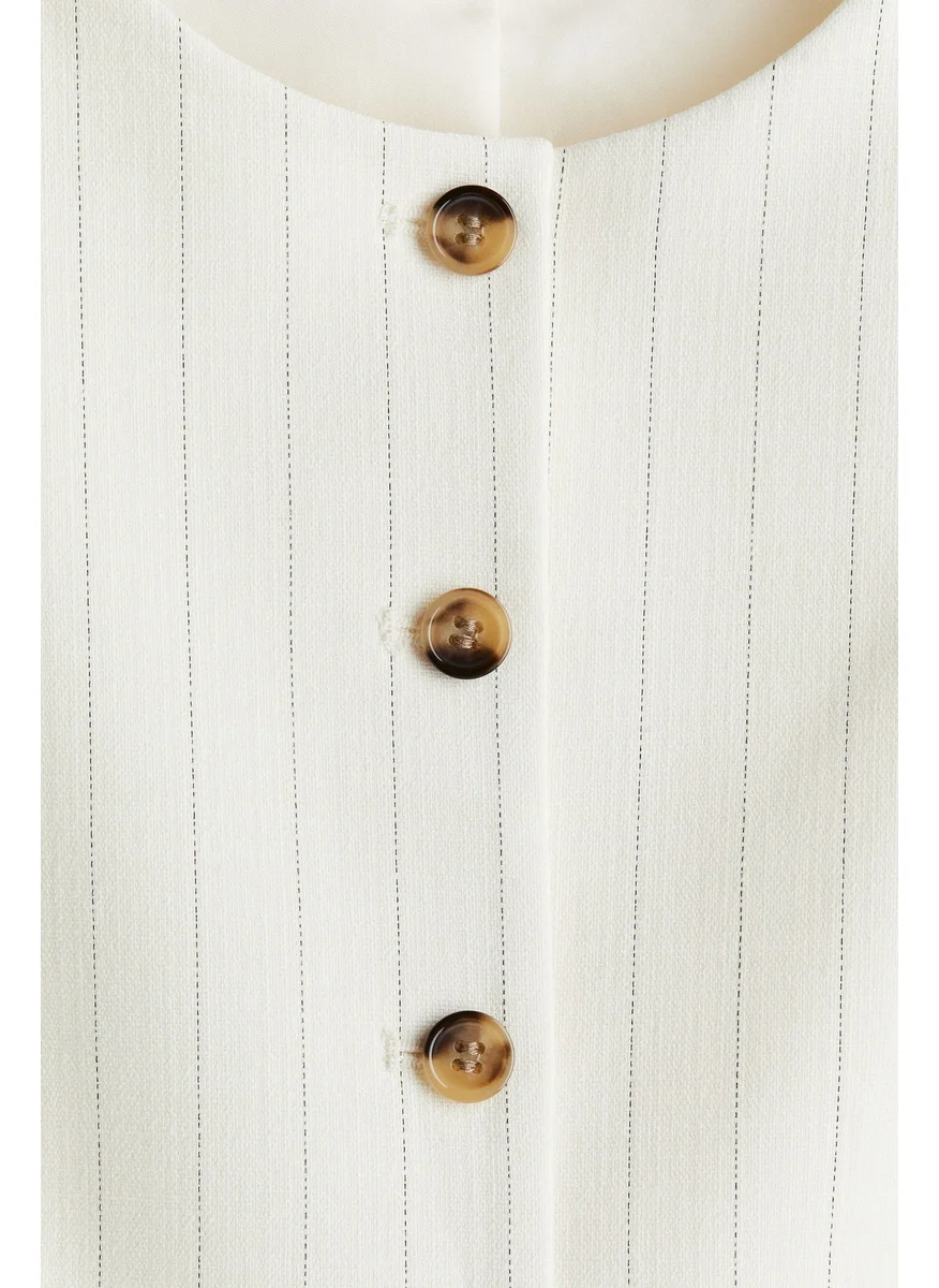 H&M Long Suit Waistcoat