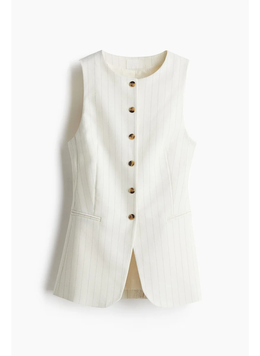 H&M Long Suit Waistcoat