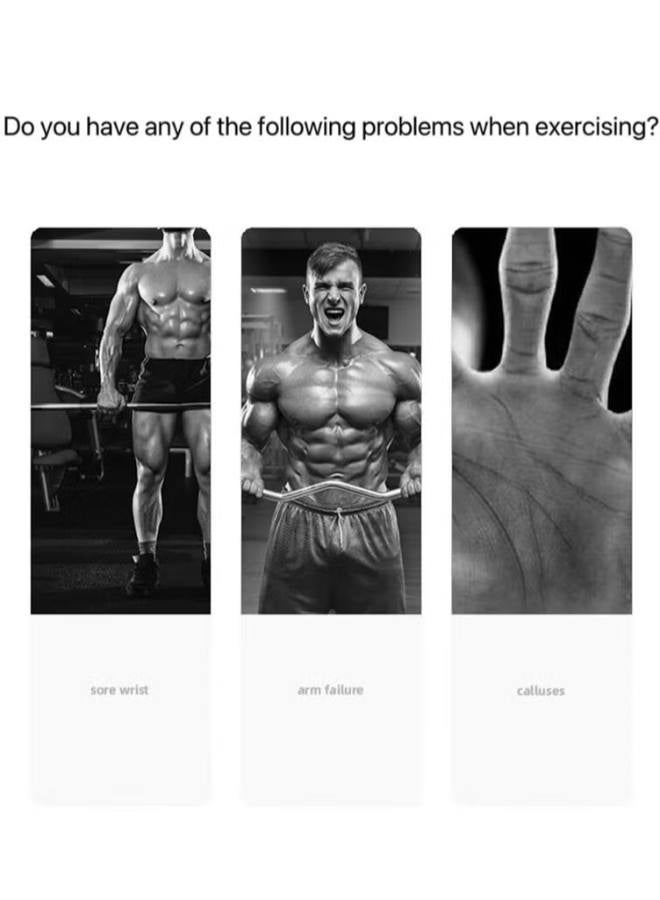 إس كي دي كي 2 قطعة من أشرطة المعصم لرفع الأثقال، حزام معصم مزدوج الطبقات من الجلد لرفع الأثقال لرفع الأثقال الميت ورفع الأثقال، معصم مبطن قابل للتعديل لتمرين الصالة الرياضية ورفع الأثقال، أشرطة رفع الصالة الرياضية باللون الأسود - Image 3