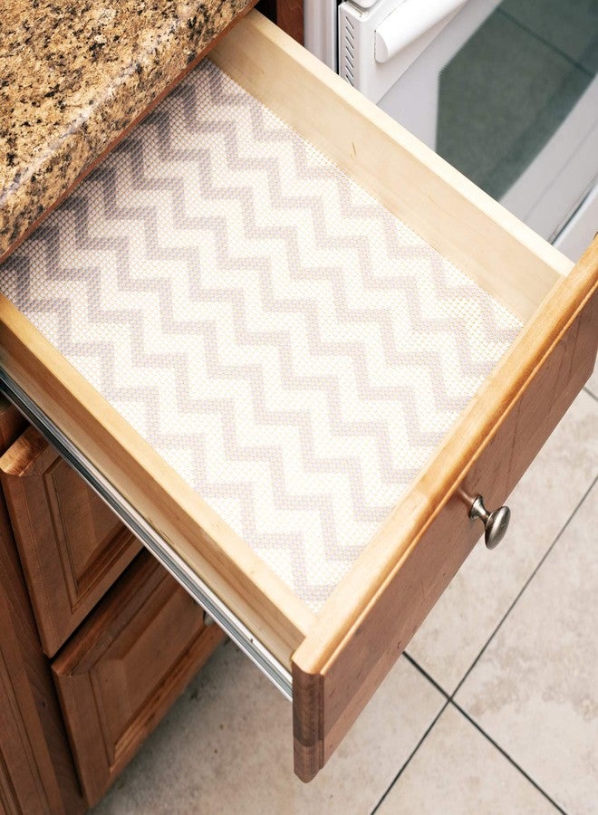 Simple Being Kitchen Shelf Liner for Drawers, Shelves, Storage, Non Adhesive Roll (Stripe Pattern 17.5x20) - Image 4