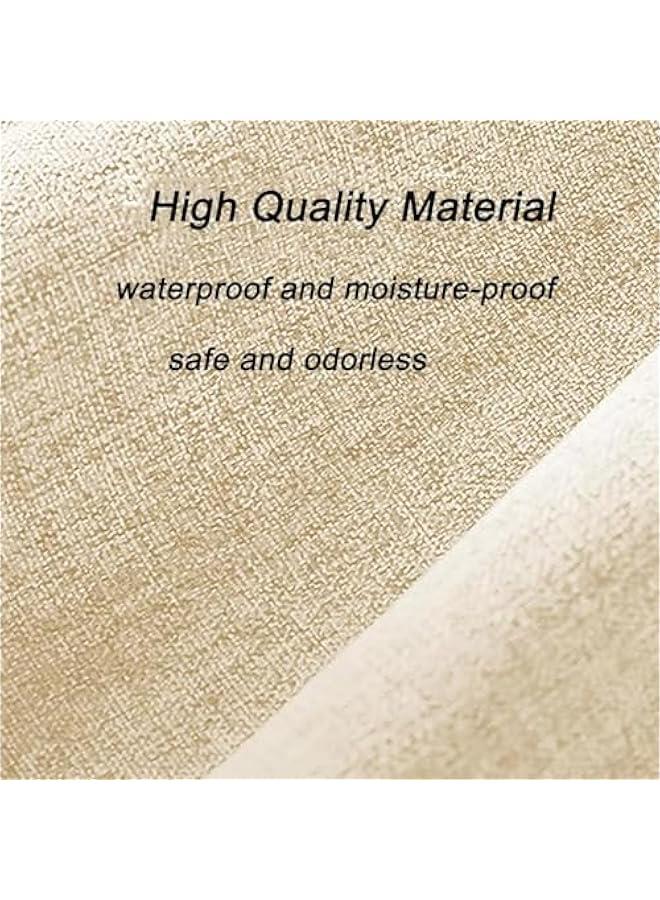 هوكور سلة غسيل قابلة للطي تثبت على الحائط من بايبي، سلة ملابس متسخة قابلة للطي مع غطاء ومقبض، سلة غسيل رفيعة معلقة، سلة غسيل كبيرة (بيج) - Image 5