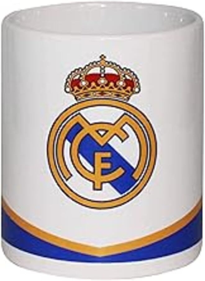 DAVID BECKHAM Official Real Madrid Crest 11oz Ceramic Mug