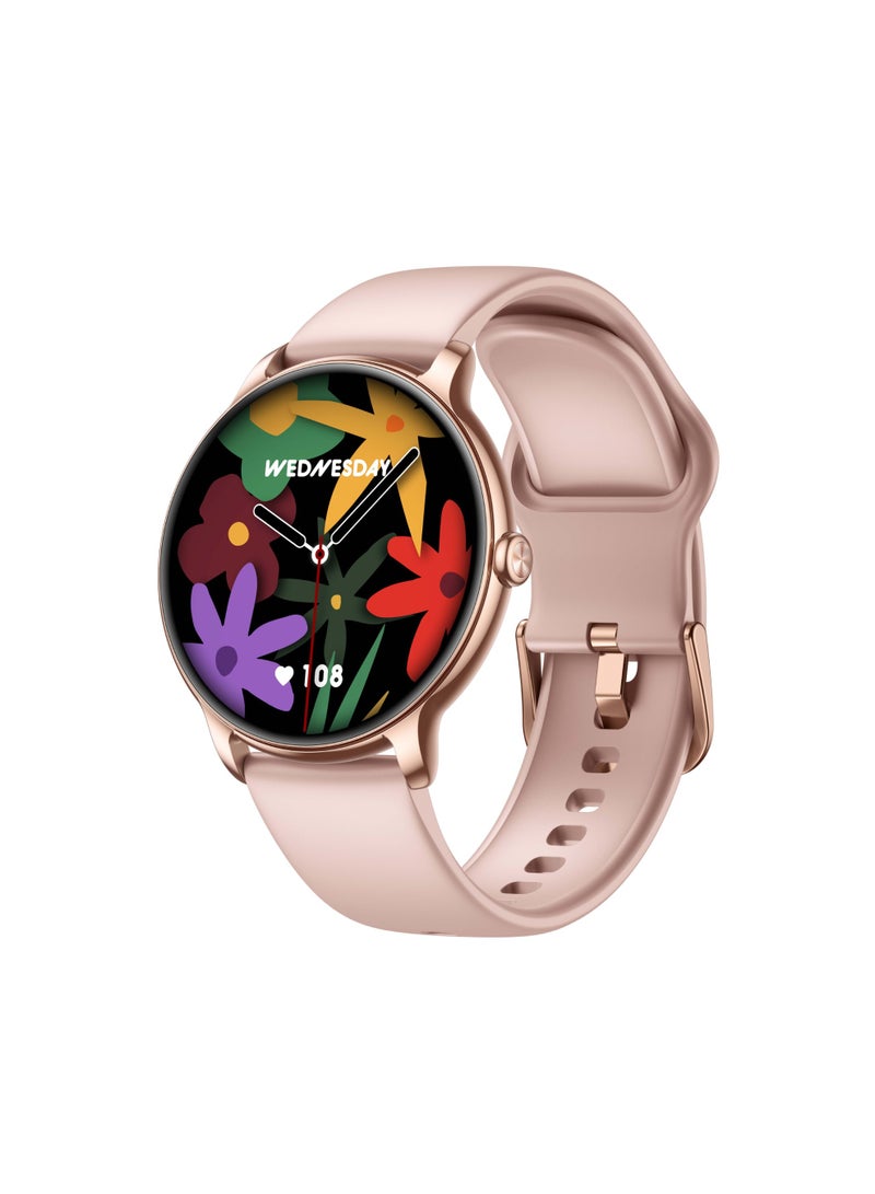 Maxwell Celeste is a women's round-dial smartwatch - Image 1