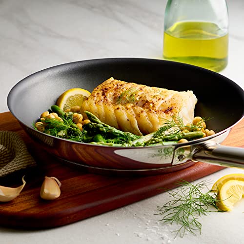 Tramontina 10-Inch Non Stick Frying Pan, Tri-Ply Base Stainless Steel Skillet with Reinforced Nonstick Coating, Dishwasher and Oven Safe - Image 2