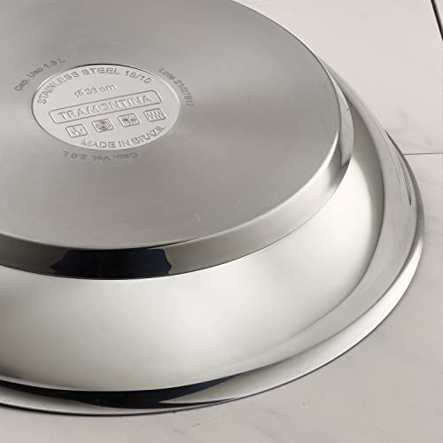 Tramontina 10-Inch Non Stick Frying Pan, Tri-Ply Base Stainless Steel Skillet with Reinforced Nonstick Coating, Dishwasher and Oven Safe - Image 5