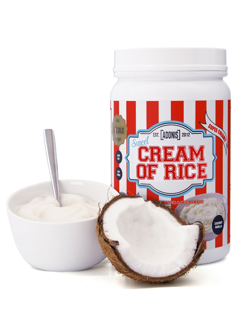 Adonis Cream of Rice - Coconut Vanilla - (1 kg) - Image 4