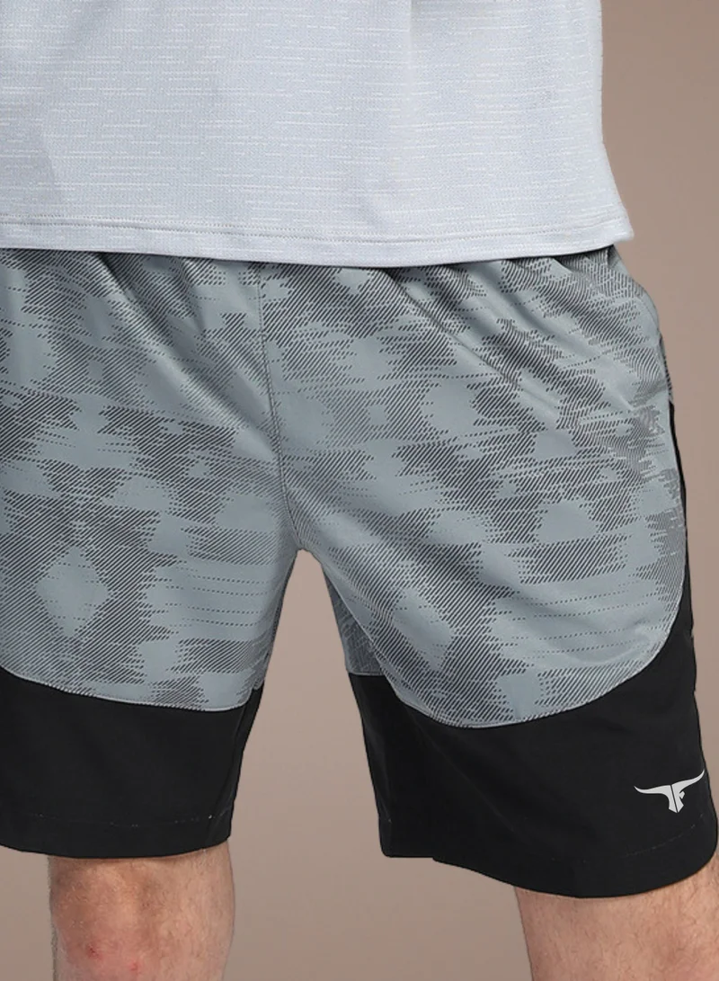THUGFIT Fitflex Men's Shorts (9" Inseam) - Gray