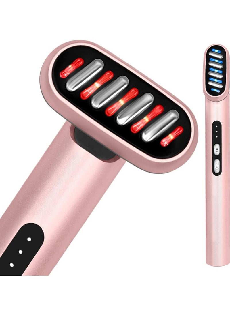 general 5-in-1 Facial Makeup Stick |Microcurrent device for anti-aging, red and blue light therapy, facial massager for rejuvenation, LED light therapy, heat therapy, skin care tools - Image 1