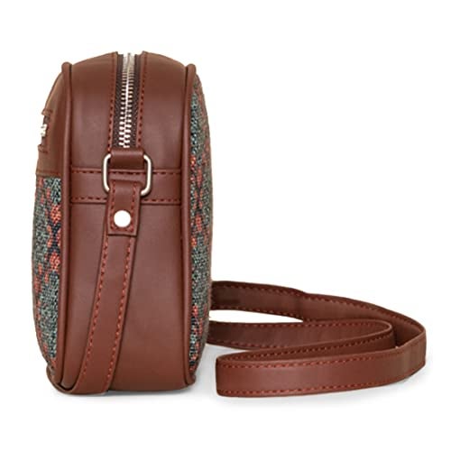 ZOUK Sling Bag | Crossbody Bags for Women | Women's Handbags | Stylish | Vegan Leather Evening Bag | Travel & Office Use | Purse and Wallet | Kolkata Nouveau Print - Image 3