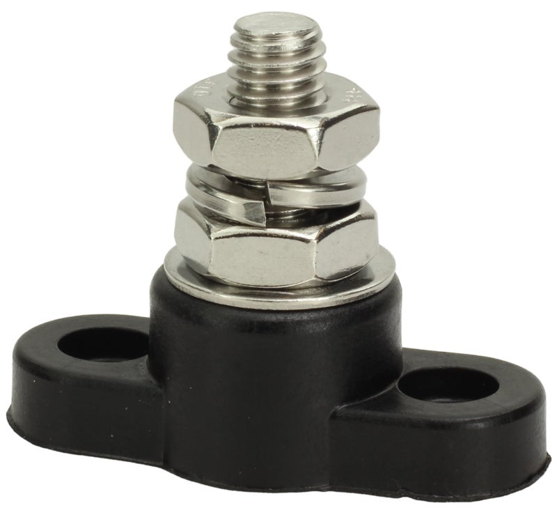 Fastronix Solutions Fastronix Black 3/8" Single Stud Junction Block - Image 1