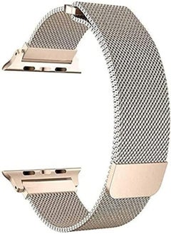 Generic Milanese Magnetic Ring Band for Apple Watch Series 8 45mm 8 Ultra 49mm Starlight Colors