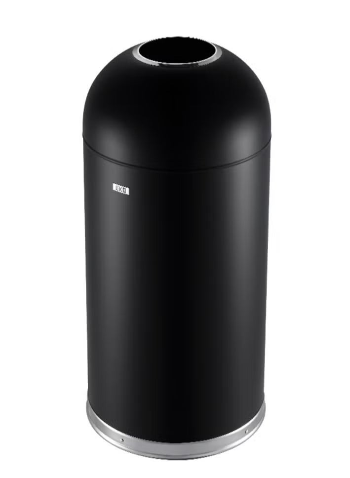 EKO Open Lid Commercial Trash Bin | Easy Access Indoor Waste Bin | Office Hotel Mall Garbage Container | 30L - Image 1