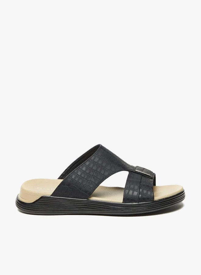 Le Confort Men's Textured Slip-On Sandals