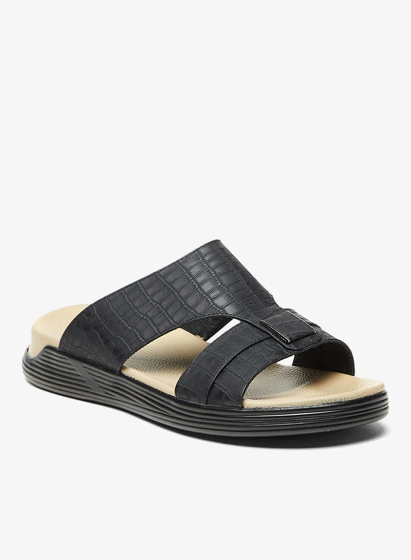 Le Confort Men's Textured Slip-On Sandals