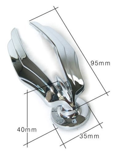 Automaze SQ+ Eagle Wing Style Car Front Hood Bonnet Emblem Ornament(ABS) - Image 2