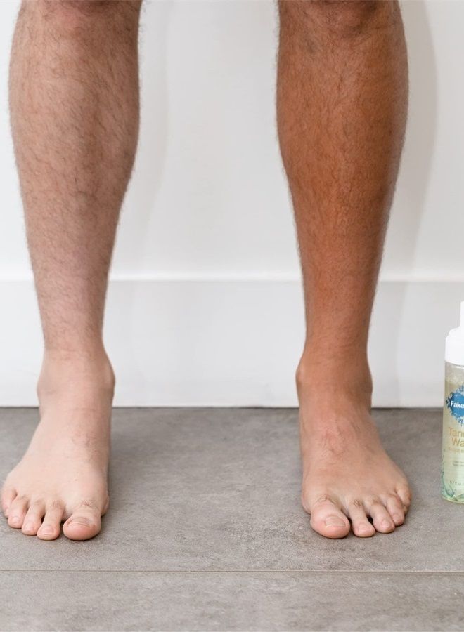 Fake Bake Tanning Water Self Tanner Instant Glow with Hydrating Passion Flower Rejuvenation - Natural Looking Sunless Bronzing for Women & Men - Professional Mitt For Easy Application - 6.7 oz, All - Image 4