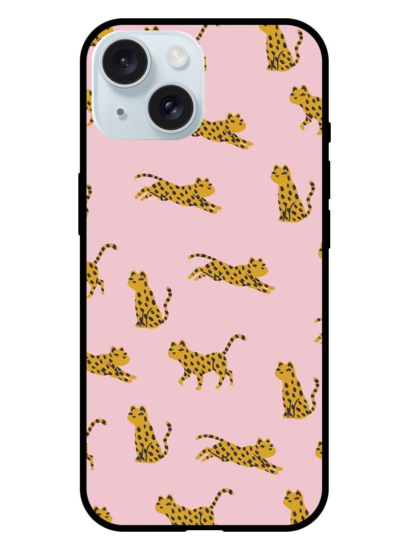 Theodor Protective Case Anti Scratch Shock Proof Bumper Cover For iPhone 15 Plus cubs - Image 1