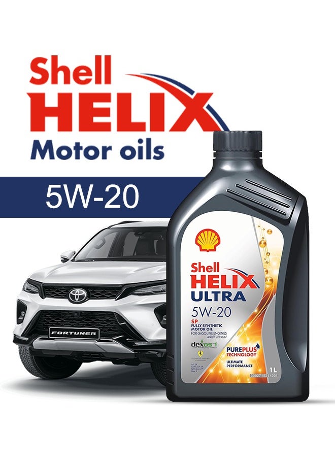 Shell Engine Oil – For TOYOTA Fortuner  2024 - 2004، 6 Liter، viscosity 5w20 Shell - With Engine Oil Filter - 2004 2005 2006 2007 2008 2009 2010 2011 2012 2013 2014 2015 2016 2017 2018 2019 2020 2021 2022 2023 2024 