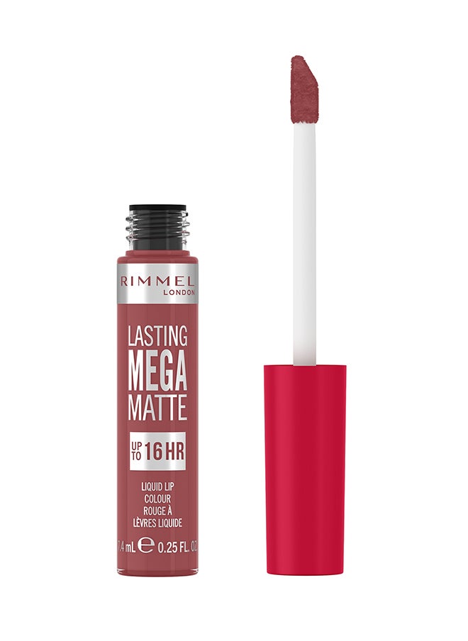 RIMMEL LONDON Lasting Mega Matte Liquid Lipstick  210  Rose & Shine  - Image 1