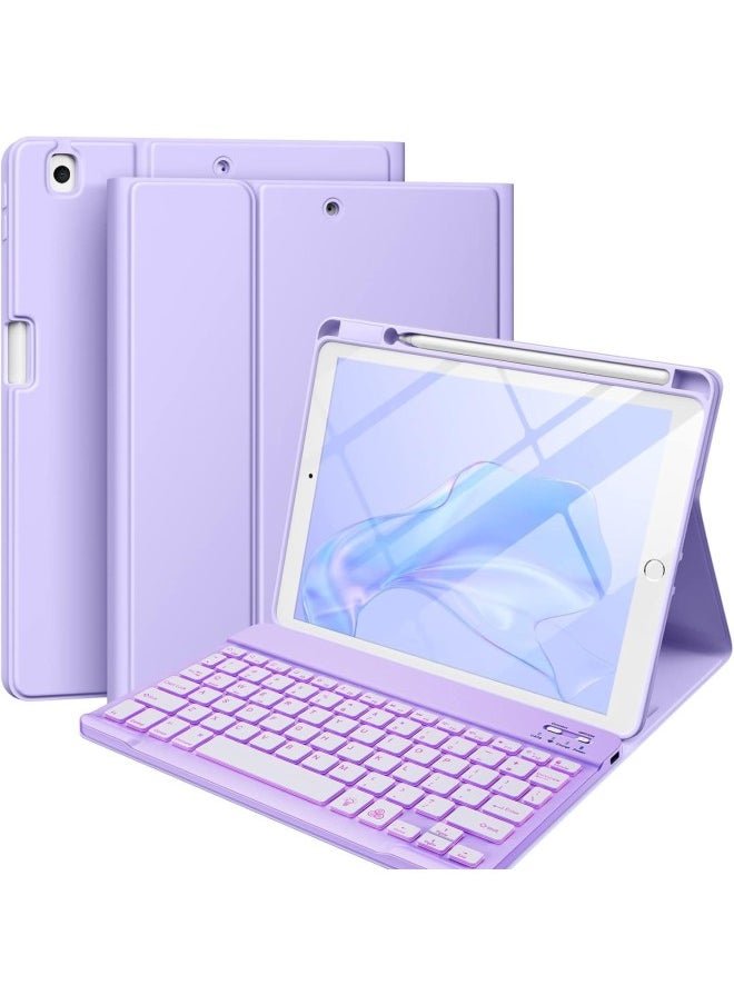 Generic For IPad2024 Pro11 Wireless Bluetooth Keyboard Protective Case 10 Generation Pen Slot Soft Case Air13 Leather Case-Color:Dark Night Green-Applicable Models:2022ipad 10th Generation 10.9  - Image 2